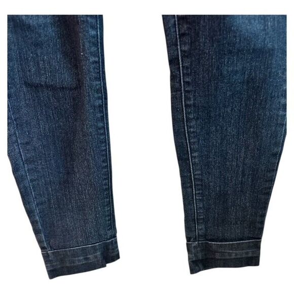 Blue Spice Cuffed Jeans - Picture 2 of 4